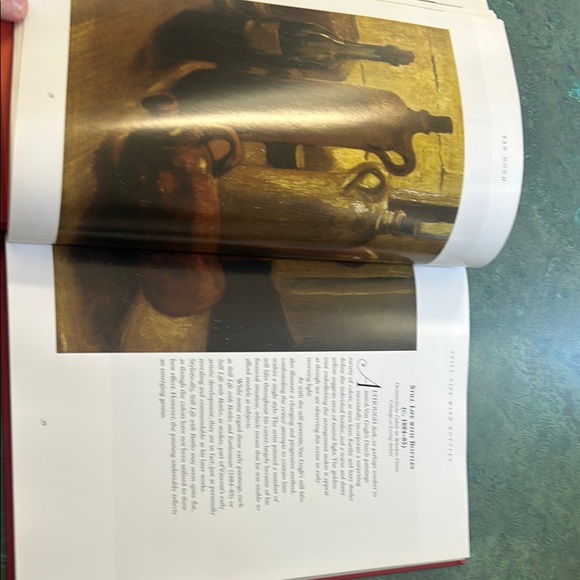 Van Gogh Red Art Book - Picture 3 of 7